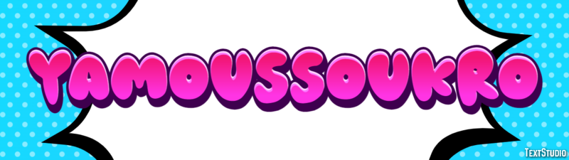 Yamoussoukro Эффект текста