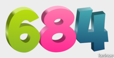 684 Text Effect