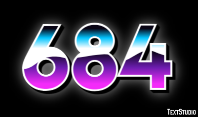 684 Text effect