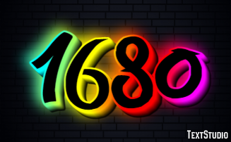 1680 Efecto de texto