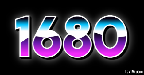 1680 Efecto de texto
