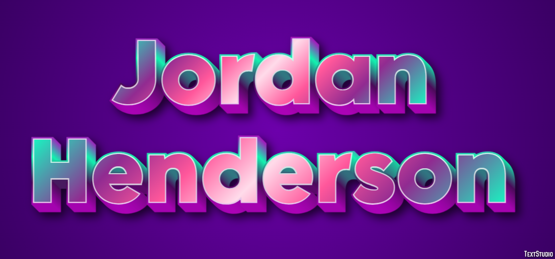 Jordan Henderson Efeito de texto