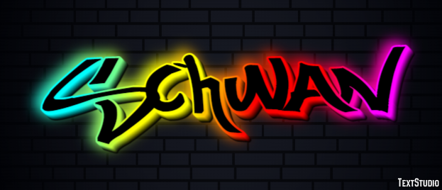 Schwan Texteffekt