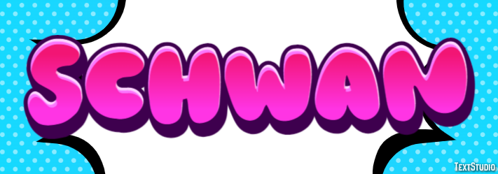 Schwan Texteffekt