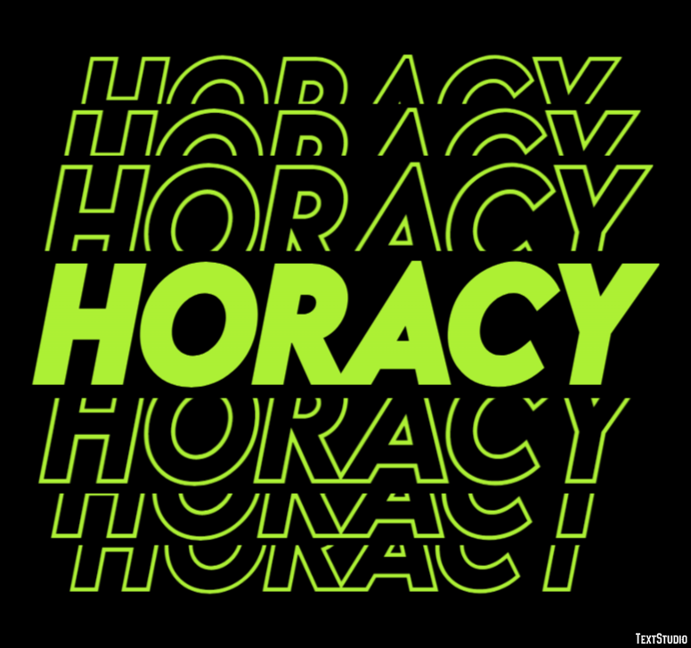 Horacy Efekt tekstowy