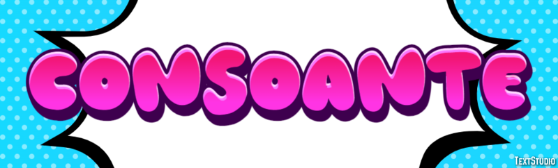 Consoante Texteffekt