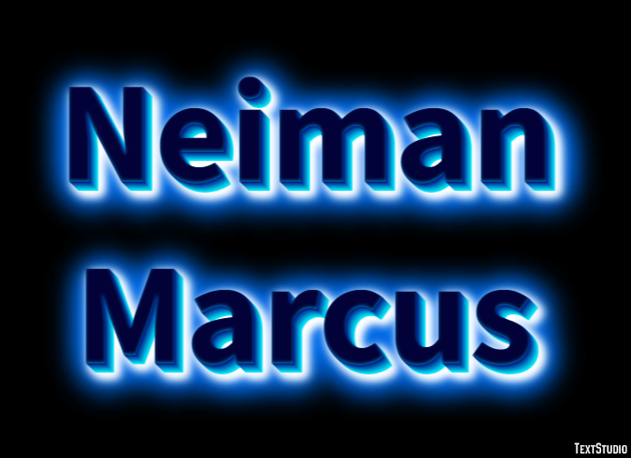 Neiman Marcus Efeito de texto