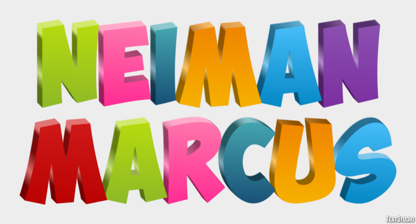 Neiman Marcus Efeito de texto