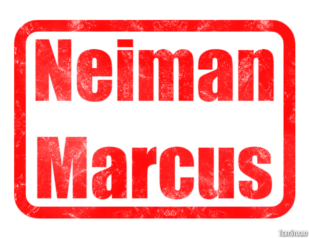 Neiman Marcus Efeito de texto