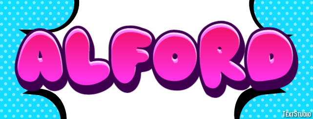 Alford Text Effect