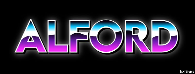 Alford Text Effect