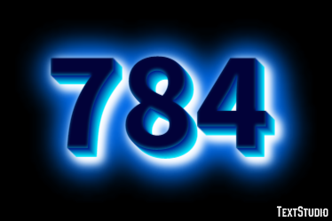 784 Metin Efekti