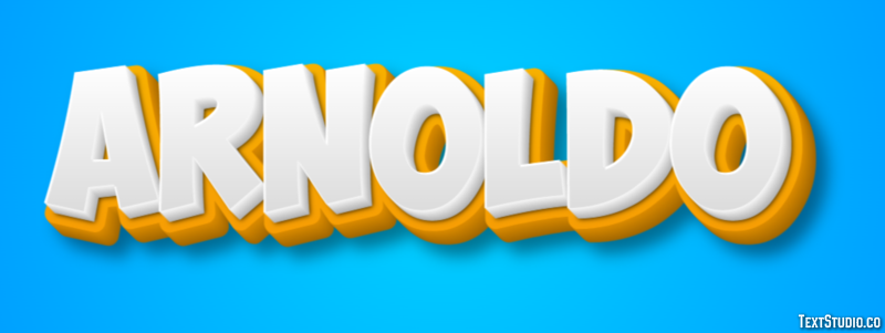Arnoldo Text effect