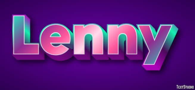 Lenny Effet de texte