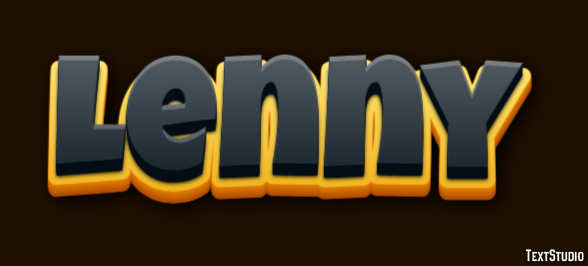 Lenny Effet de texte