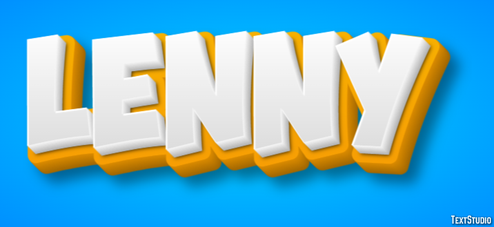 Lenny Effet de Texte