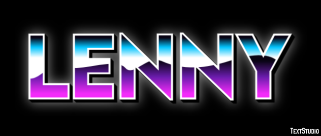 Lenny Effet de texte