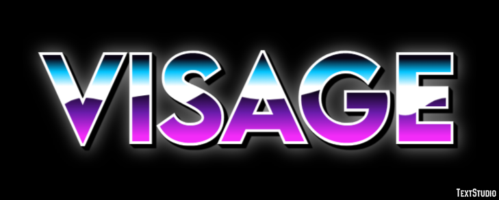 Visage Effet de Texte