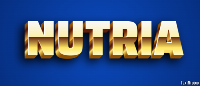 Nutria Efecto de Texto