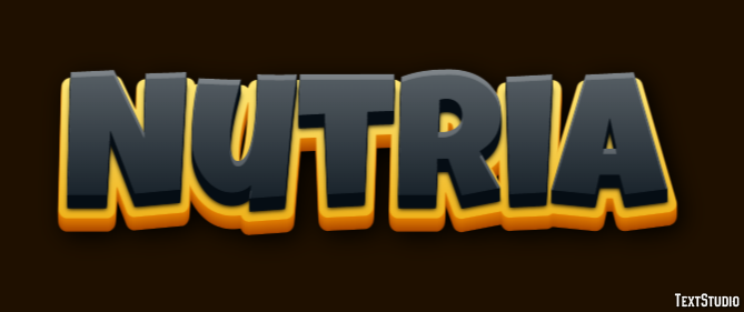 Nutria Efecto de Texto