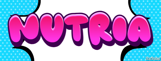 Nutria Efecto de texto