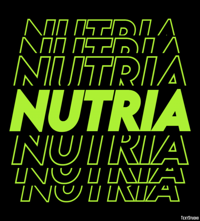 Nutria テキスト効果