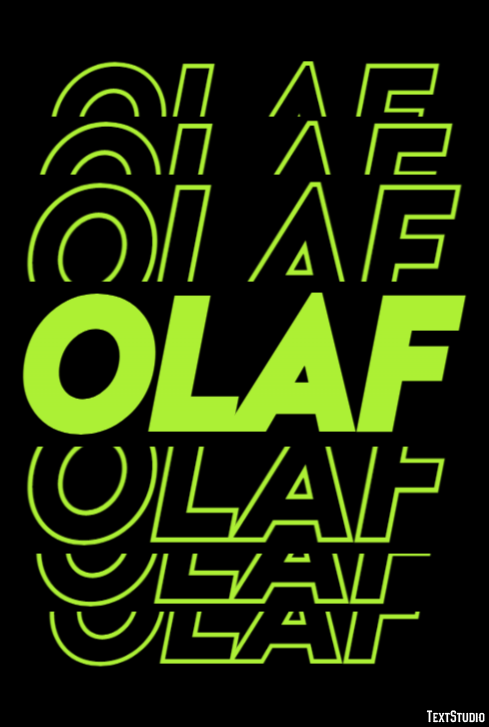 Olaf Efekt tekstowy