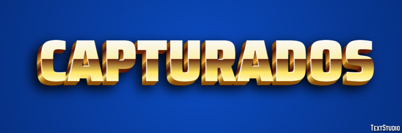 Capturados Tekst effect