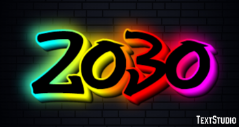2030 Metin Efekti