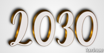 2030 Metin Efekti