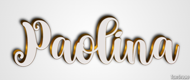 Paolina Effetto testo