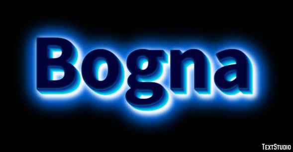 Bogna Efekt tekstowy