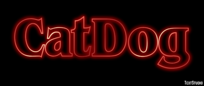 CatDog Text effect