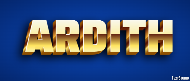 Ardith テキスト効果
