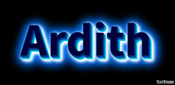Ardith Efeito de texto