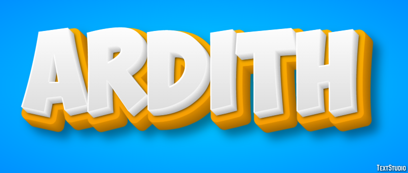 Ardith テキスト効果