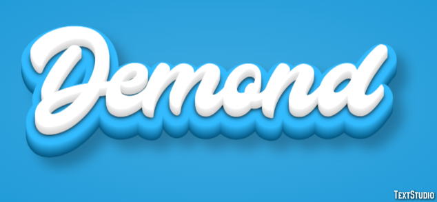 Demond Text effect