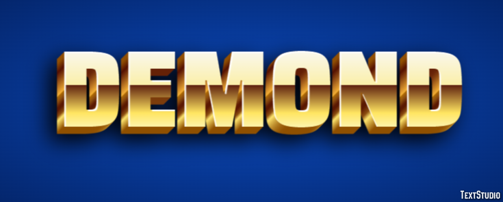 Demond Text effect
