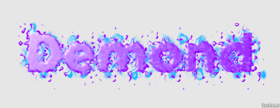 Demond Text effect