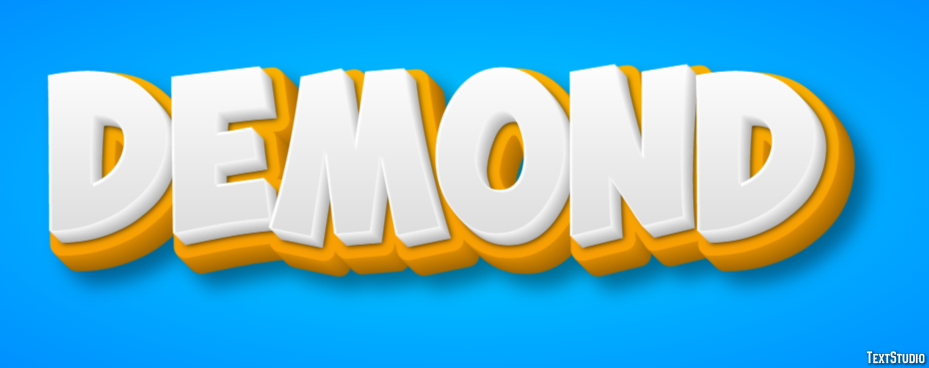 Demond Text effect