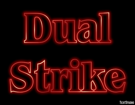 Dual Strike Text Effect