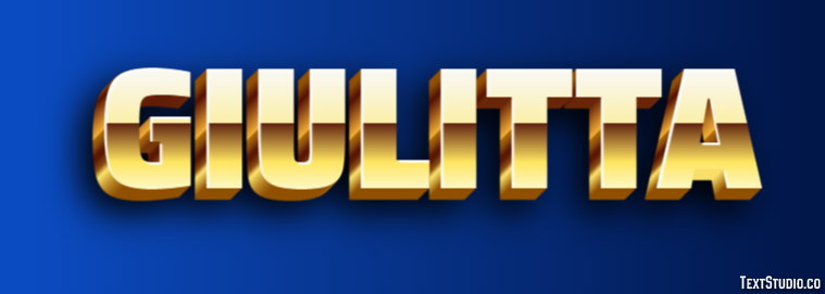 Giulitta Effetto testo