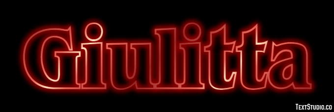 Giulitta Effetto testo