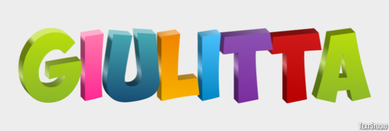 Giulitta Effetto testo