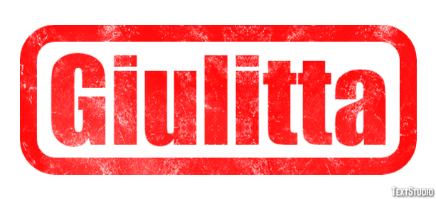 Giulitta Effetto testo