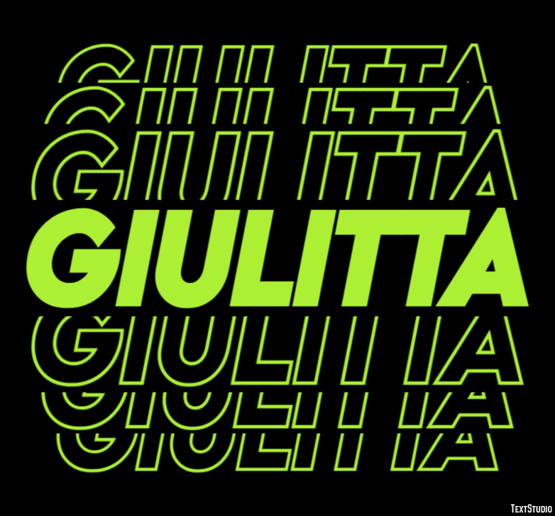 Giulitta Effetto testo