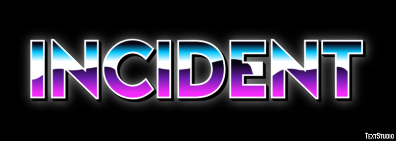Incident Tekst Effect