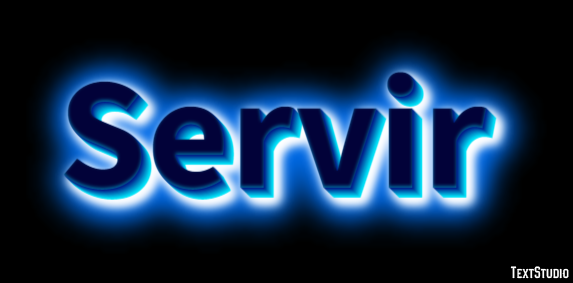 Servir テキスト効果