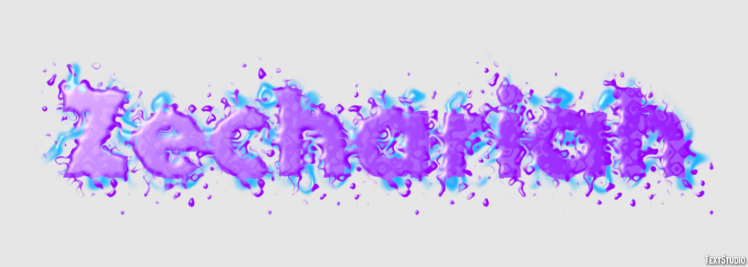 Zechariah Text effect