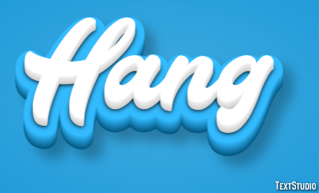 Hang Efekt tekstowy